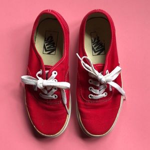 Red Vans